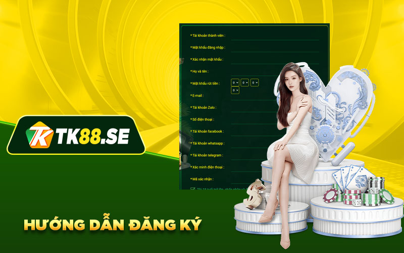 Hướng dẫn đăng ký tài khoản TK88